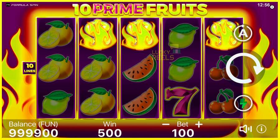 10 Prime Fruits מכונת משחק לכסף, תְמוּנָה 2