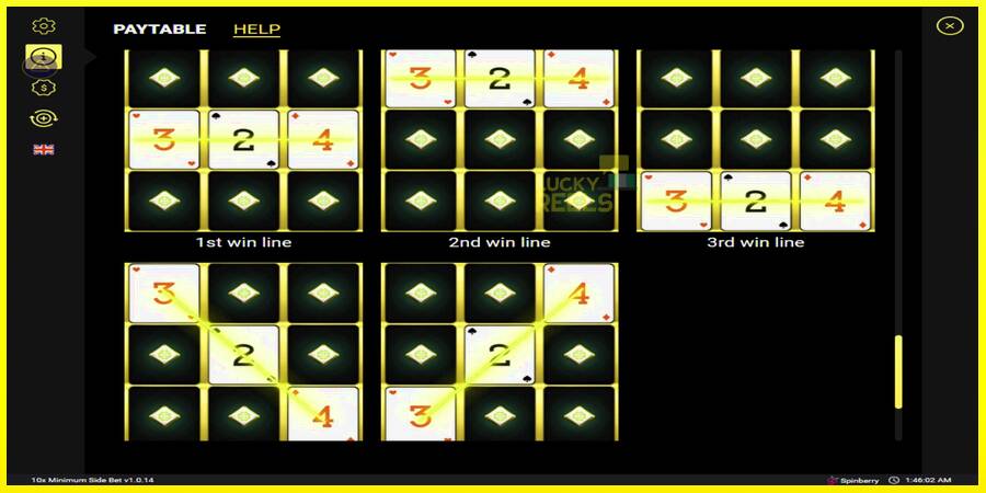 10x Minimum Side Bet מכונת משחק לכסף, תְמוּנָה 5