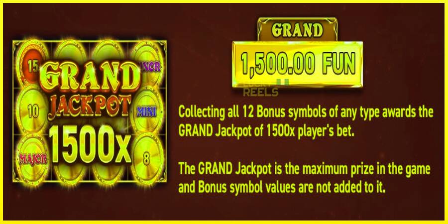 12 Coins Grand Gold Edition Halloween Jackpots מכונת משחק לכסף, תְמוּנָה 5