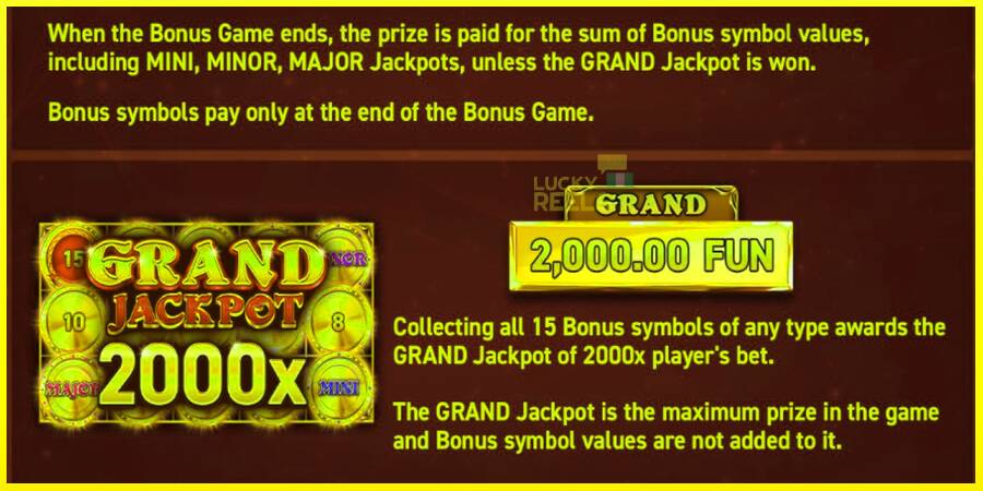 15 Coins Grand Gold Edition Halloween Jackpot מכונת משחק לכסף, תְמוּנָה 5