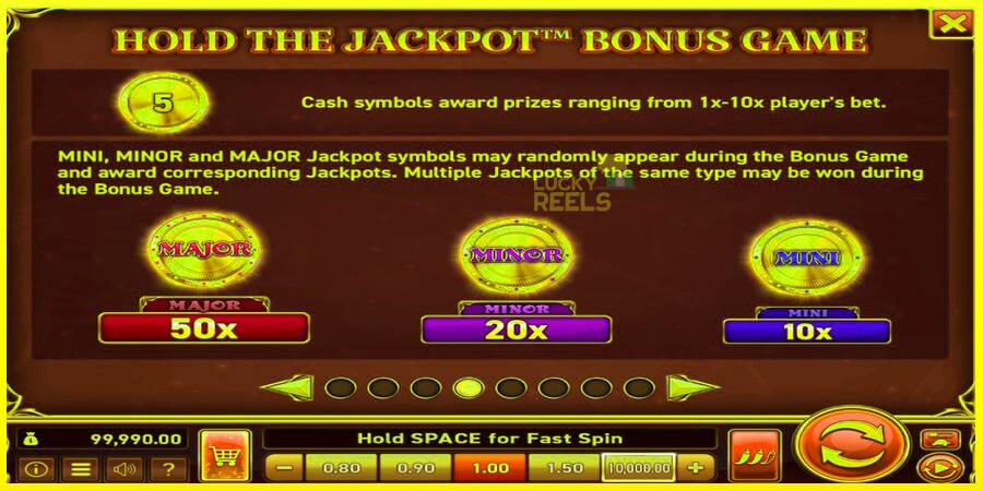 16 Coins Grand Gold Edition Halloween Jackpots מכונת משחק לכסף, תְמוּנָה 4