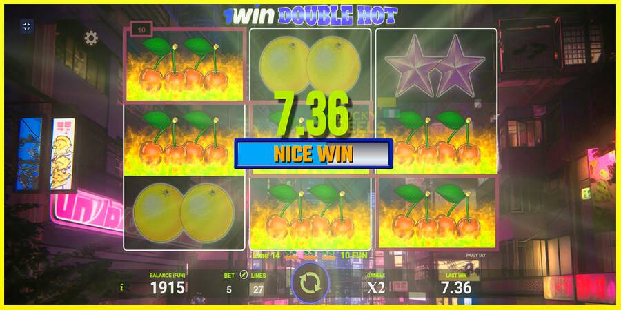 1win Double Hot מכונת משחק לכסף, תְמוּנָה 2