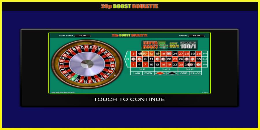 20p Boost Roulette מכונת משחק לכסף, תְמוּנָה 1