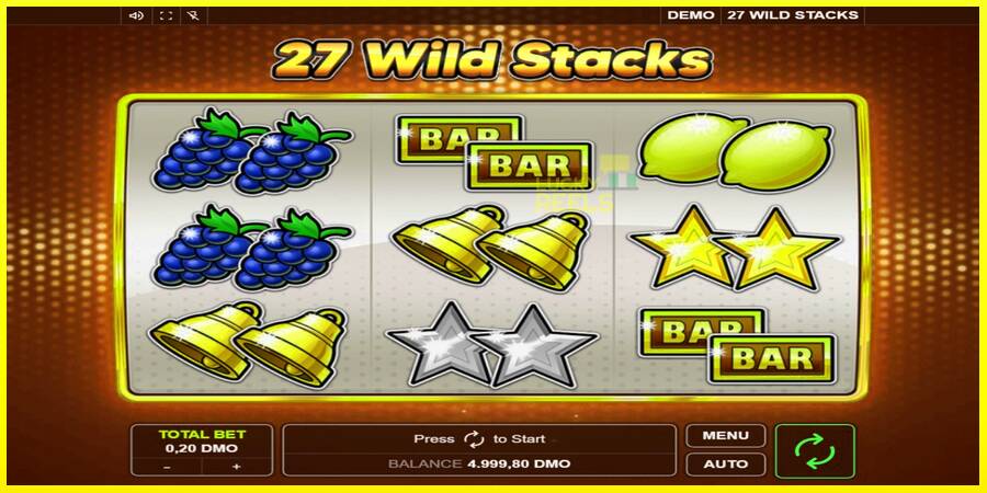 27 Wild Stacks מכונת משחק לכסף, תְמוּנָה 1