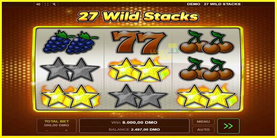 27 Wild Stacks מכונת משחק לכסף, תְמוּנָה 2