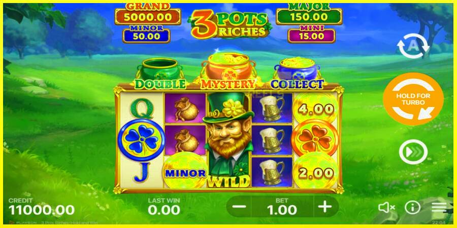 3 Pots Riches: Hold and Win מכונת משחק לכסף, תְמוּנָה 2