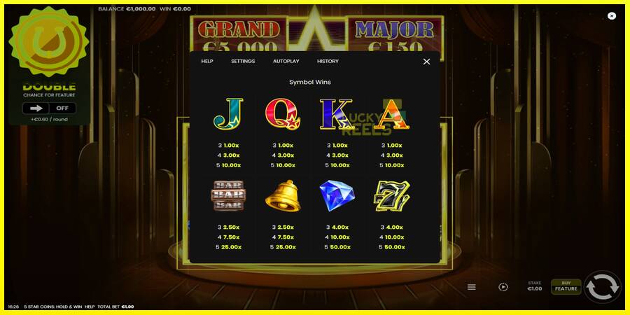 5 Star Coins: Hold & Win מכונת משחק לכסף, תְמוּנָה 5