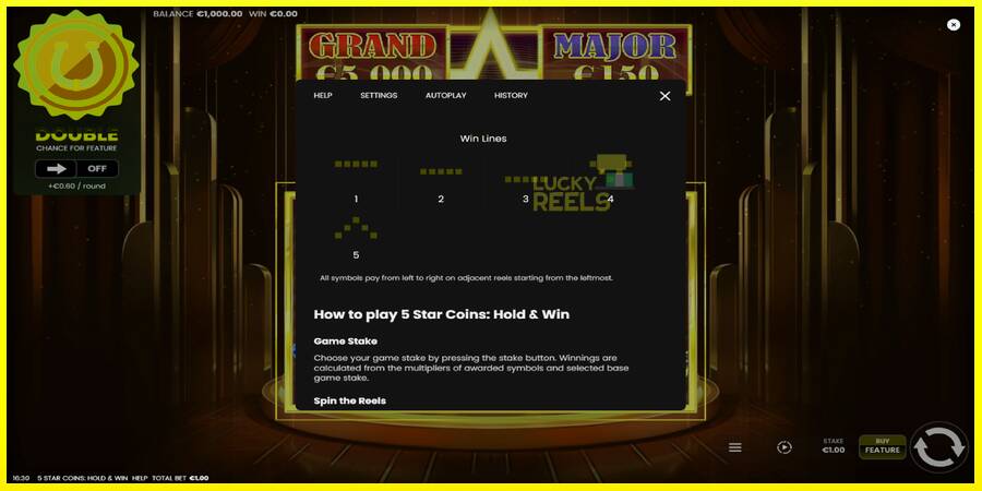 5 Star Coins: Hold & Win מכונת משחק לכסף, תְמוּנָה 7