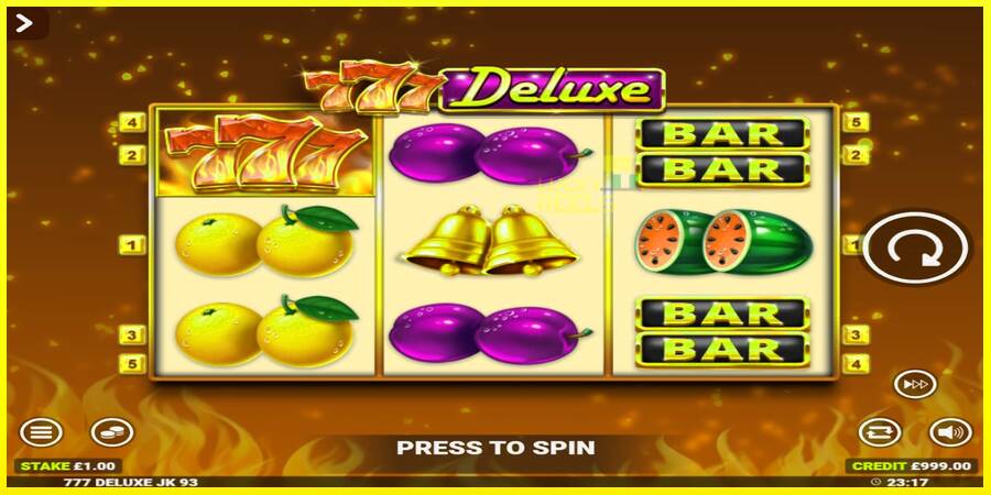 777 Deluxe Jackpot King מכונת משחק לכסף, תְמוּנָה 2