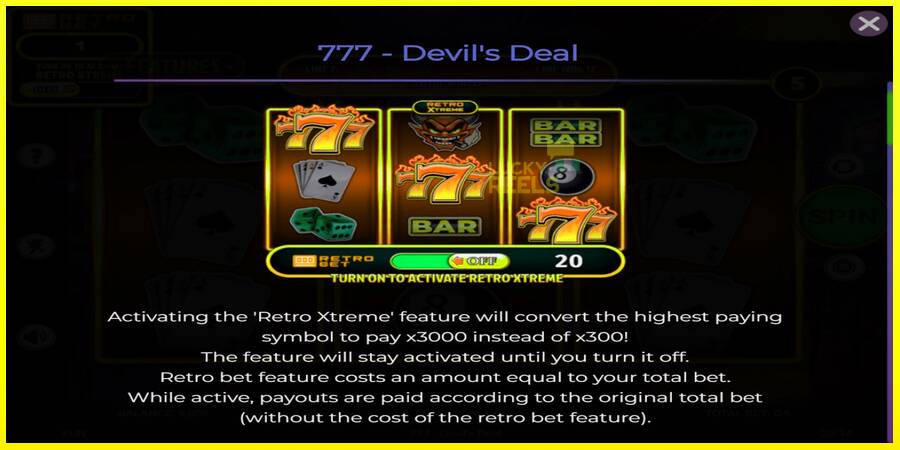 777 Devils Deal מכונת משחק לכסף, תְמוּנָה 4