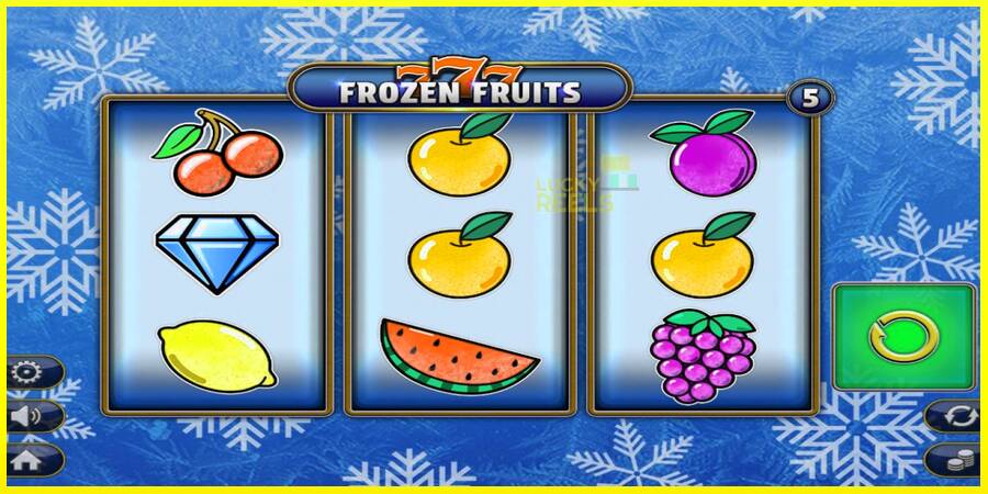 777 Frozen Fruits מכונת משחק לכסף, תְמוּנָה 1