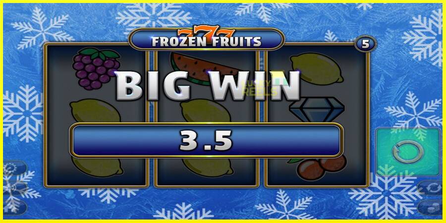 777 Frozen Fruits מכונת משחק לכסף, תְמוּנָה 2