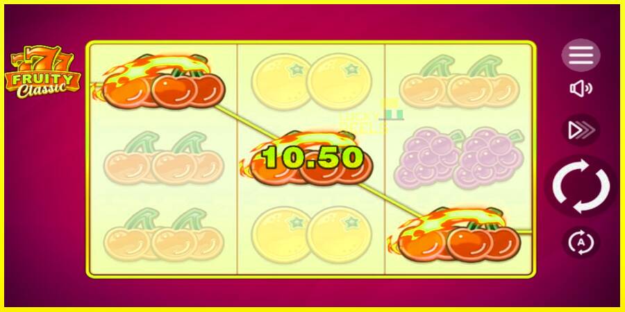 777 Fruity Classic מכונת משחק לכסף, תְמוּנָה 3