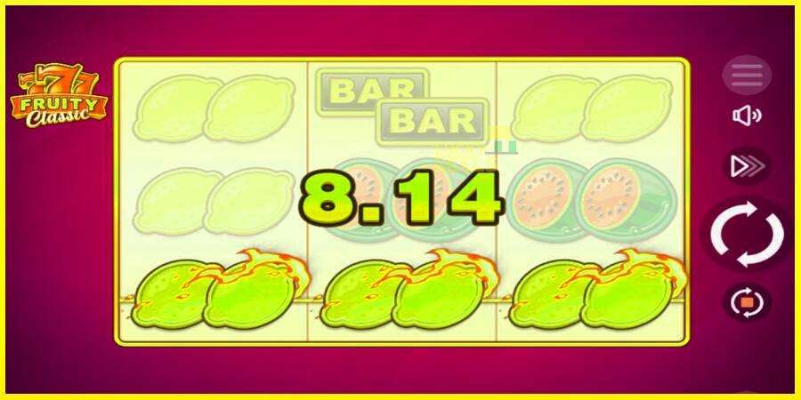 777 Fruity Classic מכונת משחק לכסף, תְמוּנָה 4