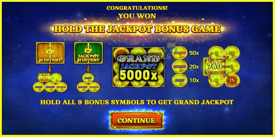 9 Coins Grand Diamond Edition Halloween Jackpots מכונת משחק לכסף, תְמוּנָה 3