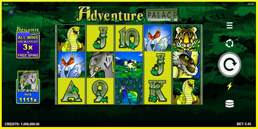 Adventure Palace מכונת משחק לכסף, תְמוּנָה 1