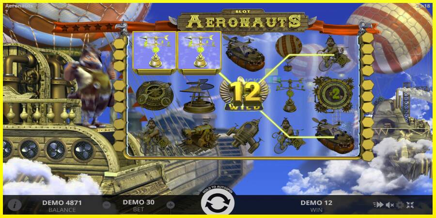 Aeronauts מכונת משחק לכסף, תְמוּנָה 2