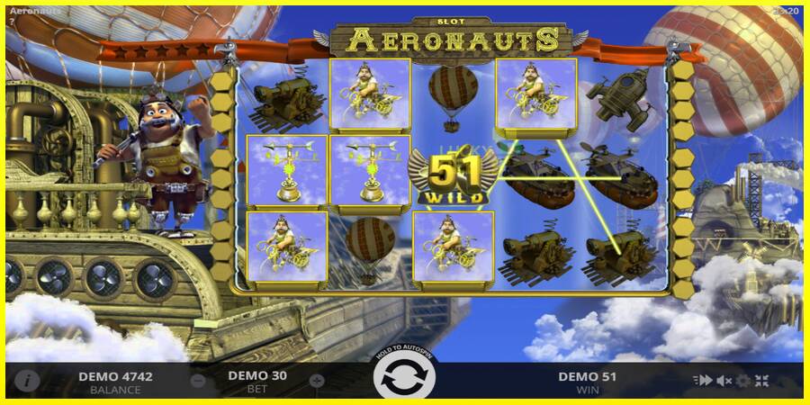 Aeronauts מכונת משחק לכסף, תְמוּנָה 3