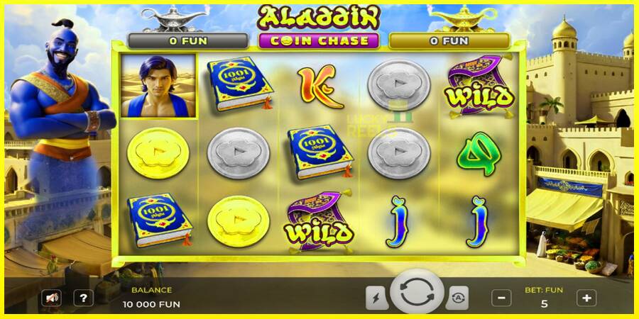 Aladdin Coin Chase מכונת משחק לכסף, תְמוּנָה 1