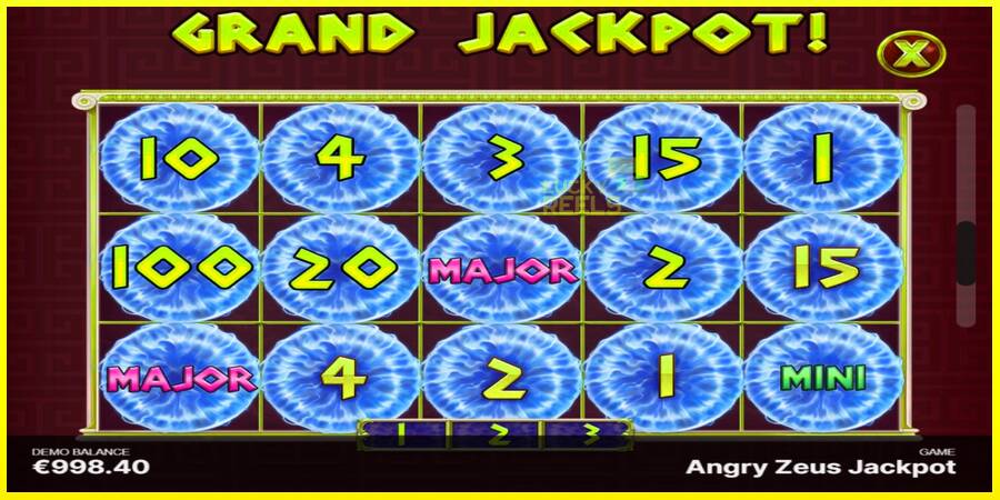 Angry Zeus Jackpot מכונת משחק לכסף, תְמוּנָה 7