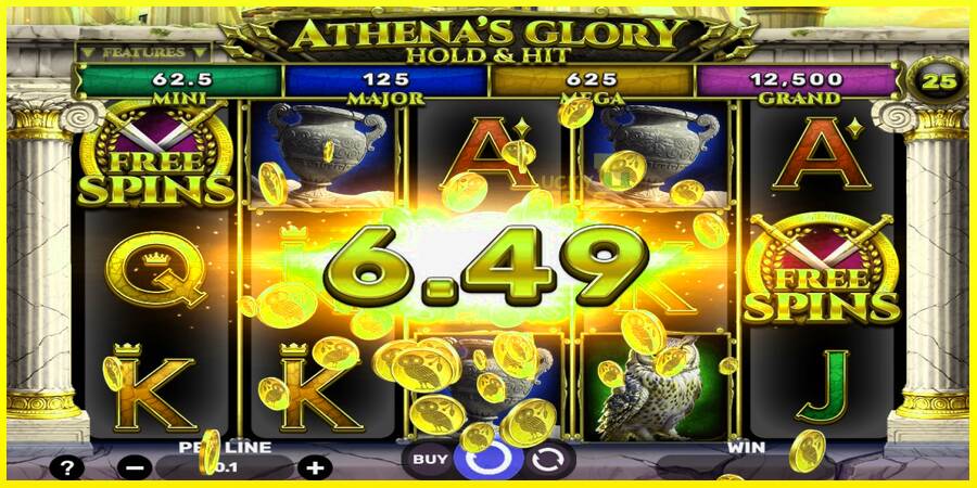 Athenas Glory Hold & Hit מכונת משחק לכסף, תְמוּנָה 3