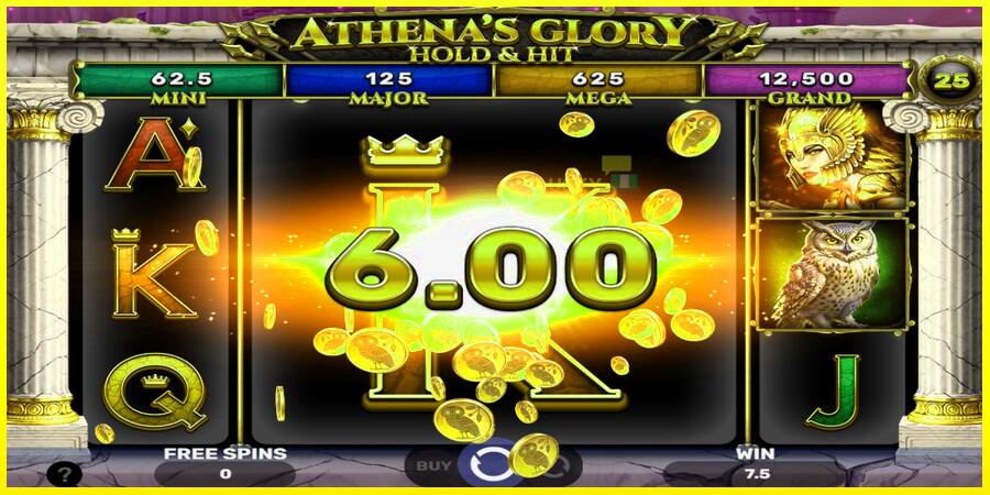 Athenas Glory Hold & Hit מכונת משחק לכסף, תְמוּנָה 5