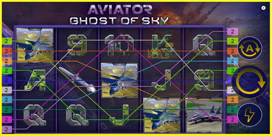 Aviator: Ghost of Sky מכונת משחק לכסף, תְמוּנָה 2