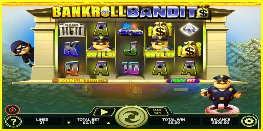 Bankroll Bandits מכונת משחק לכסף, תְמוּנָה 1