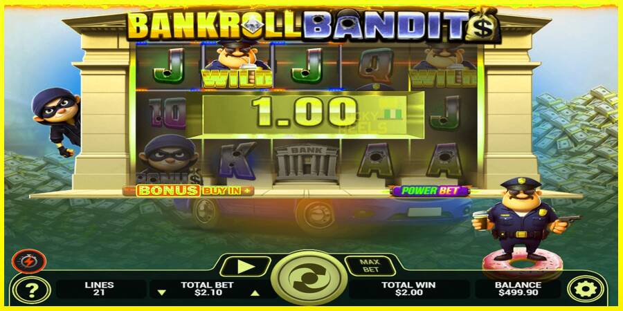 Bankroll Bandits מכונת משחק לכסף, תְמוּנָה 2