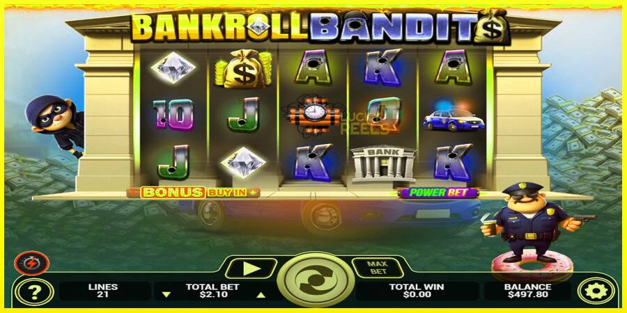 Bankroll Bandits מכונת משחק לכסף, תְמוּנָה 3