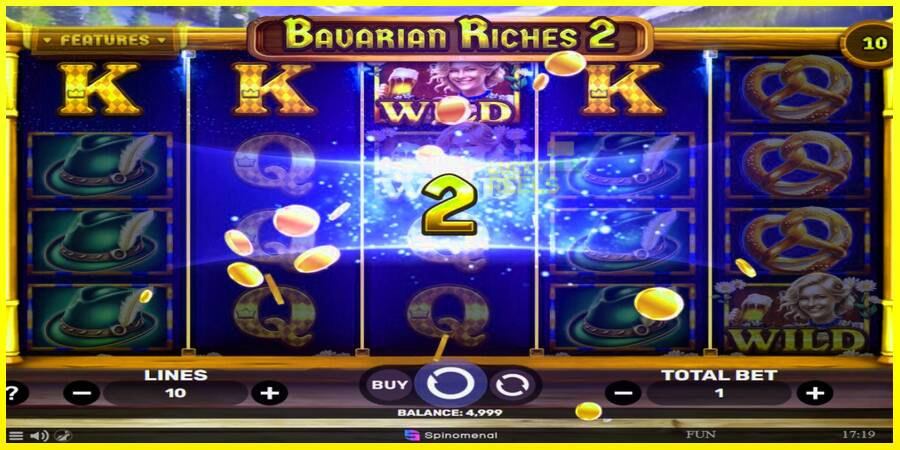 Bavarian Riches 2 מכונת משחק לכסף, תְמוּנָה 3