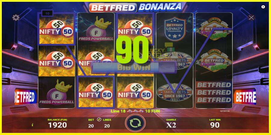 Betfred Bonanza מכונת משחק לכסף, תְמוּנָה 2