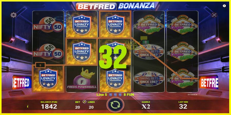 Betfred Bonanza מכונת משחק לכסף, תְמוּנָה 4