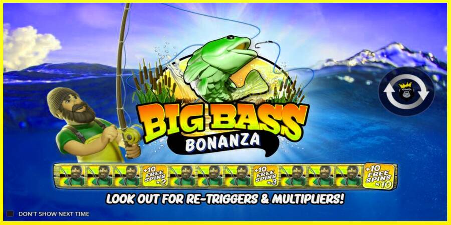 Big Bass Bonanza מכונת משחק לכסף, תְמוּנָה 1