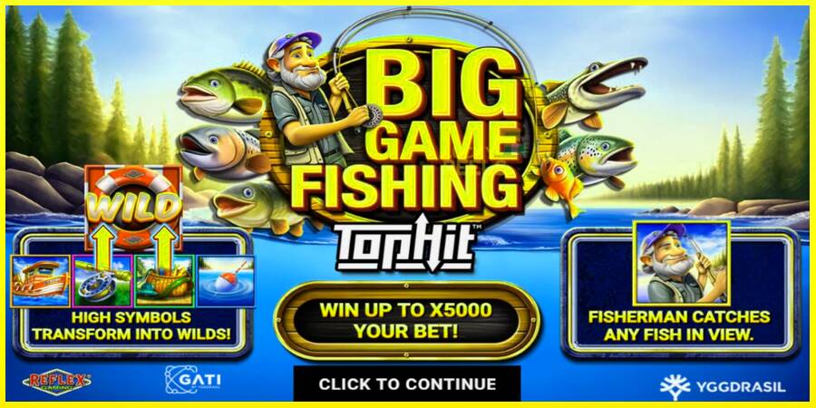 Big Game Fishing מכונת משחק לכסף, תְמוּנָה 1