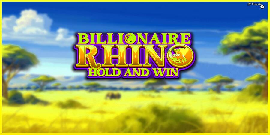 Billionaire Rhino מכונת משחק לכסף, תְמוּנָה 1