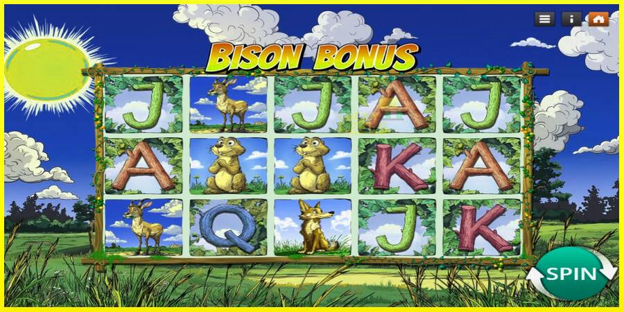 Bison Bonus מכונת משחק לכסף, תְמוּנָה 1