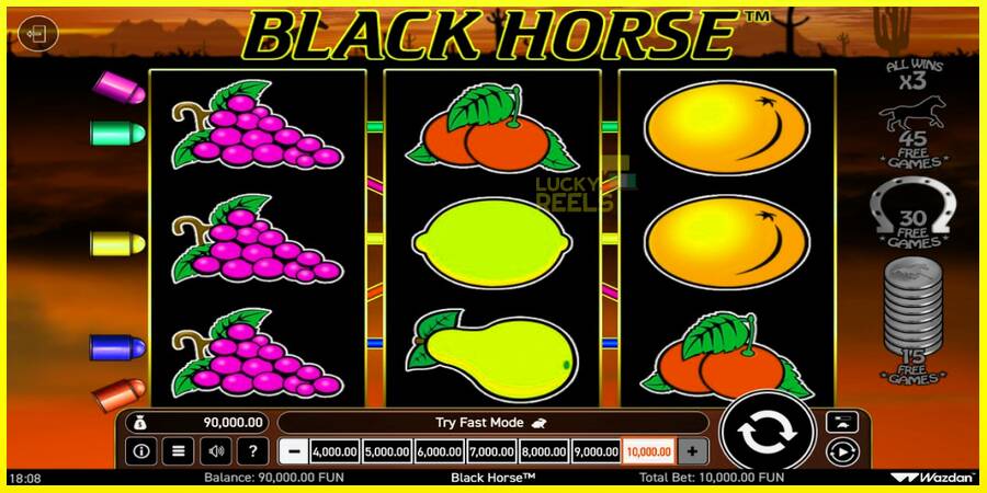 Black Horse מכונת משחק לכסף, תְמוּנָה 1