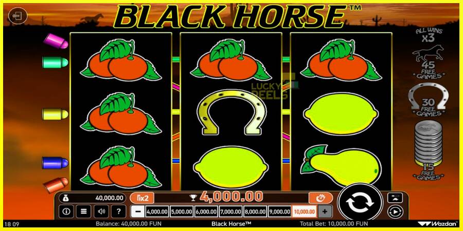 Black Horse מכונת משחק לכסף, תְמוּנָה 2