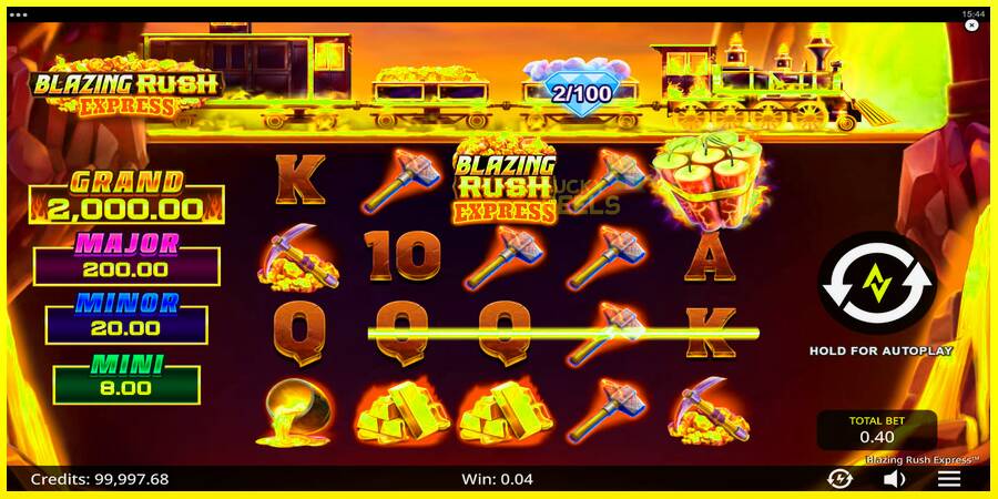 Blazing Rush Express מכונת משחק לכסף, תְמוּנָה 4