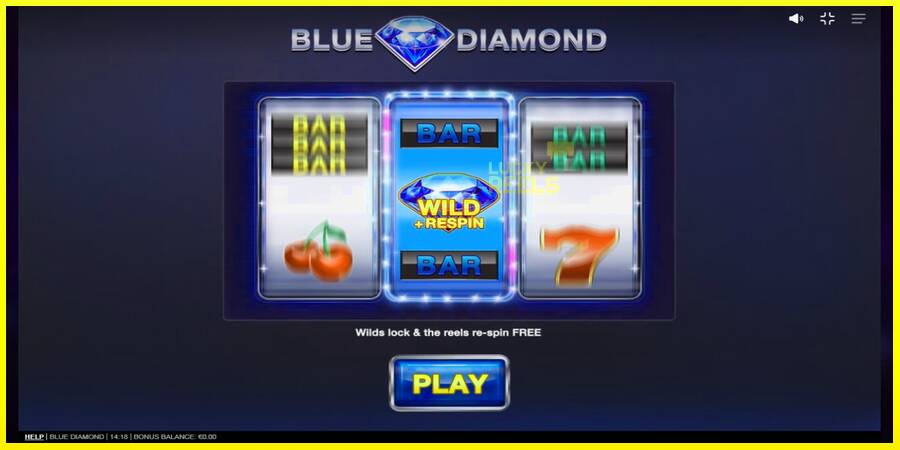 Blue Diamond מכונת משחק לכסף, תְמוּנָה 1