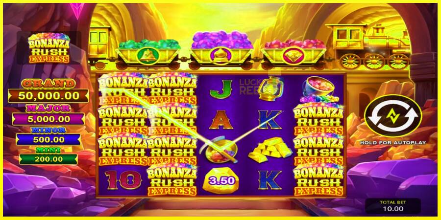 Bonanza Rush Express מכונת משחק לכסף, תְמוּנָה 2