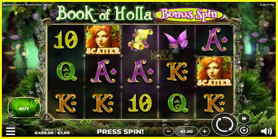 Book of Holla: Bonus Spin מכונת משחק לכסף, תְמוּנָה 2