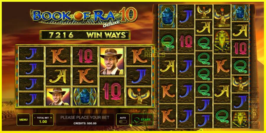 Book of Ra Deluxe 10 Win Ways מכונת משחק לכסף, תְמוּנָה 1