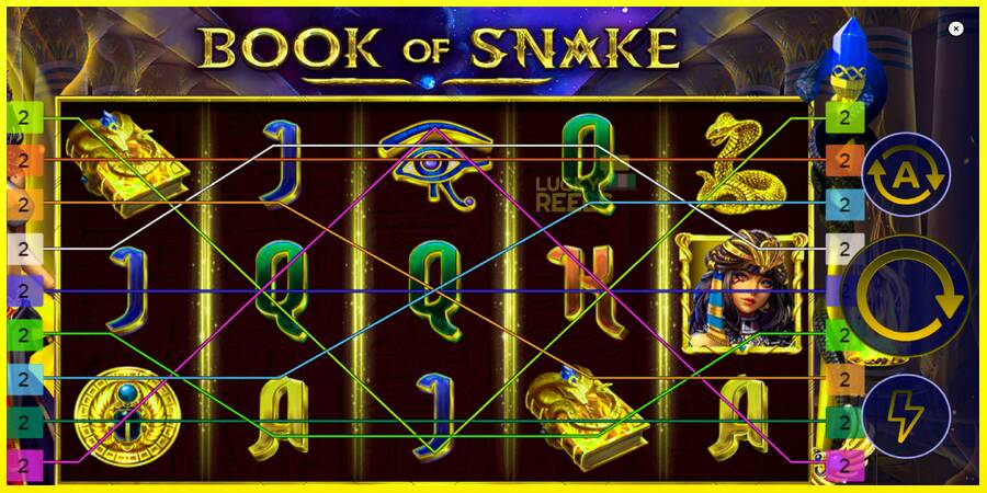 Book of Snake מכונת משחק לכסף, תְמוּנָה 2