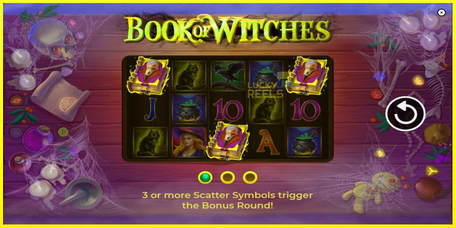 Book of Witches מכונת משחק לכסף, תְמוּנָה 1