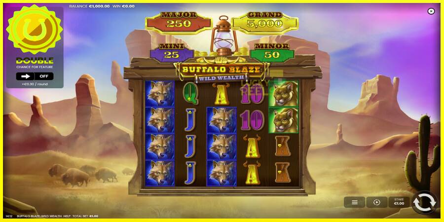 Buffalo Blaze: Wild Wealth מכונת משחק לכסף, תְמוּנָה 2