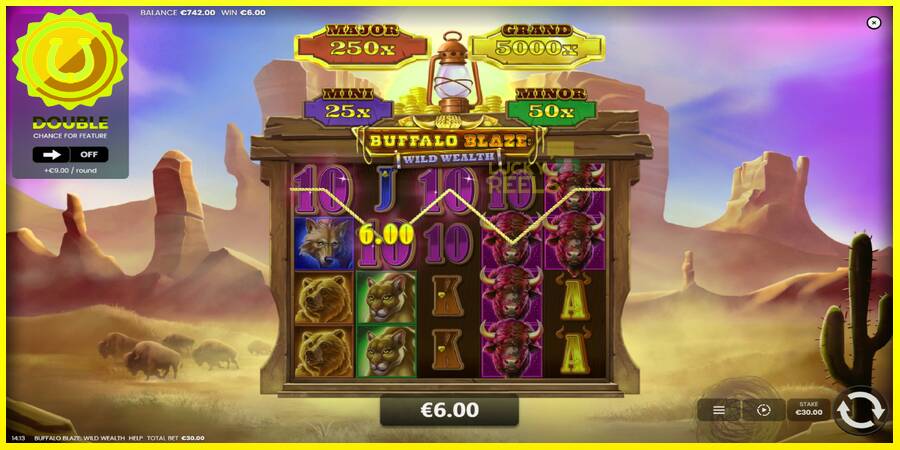 Buffalo Blaze: Wild Wealth מכונת משחק לכסף, תְמוּנָה 4