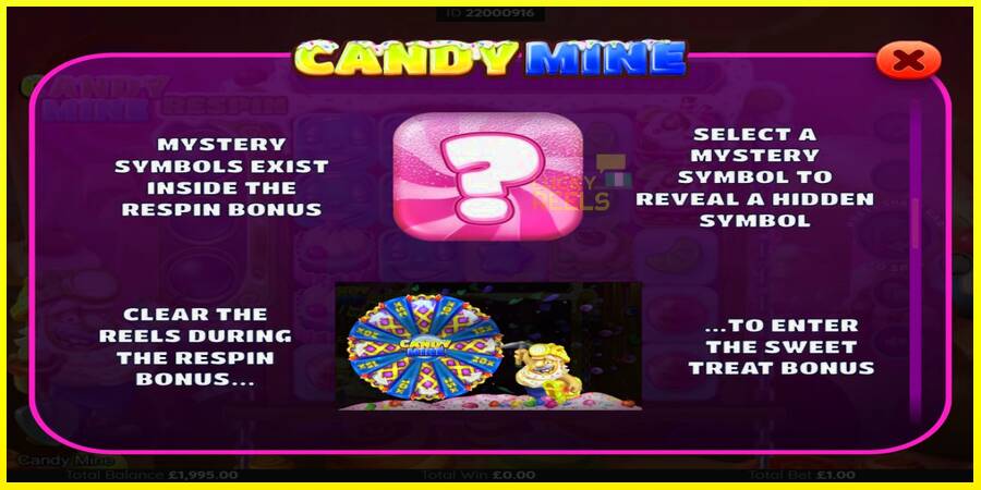 Candy Mine מכונת משחק לכסף, תְמוּנָה 6