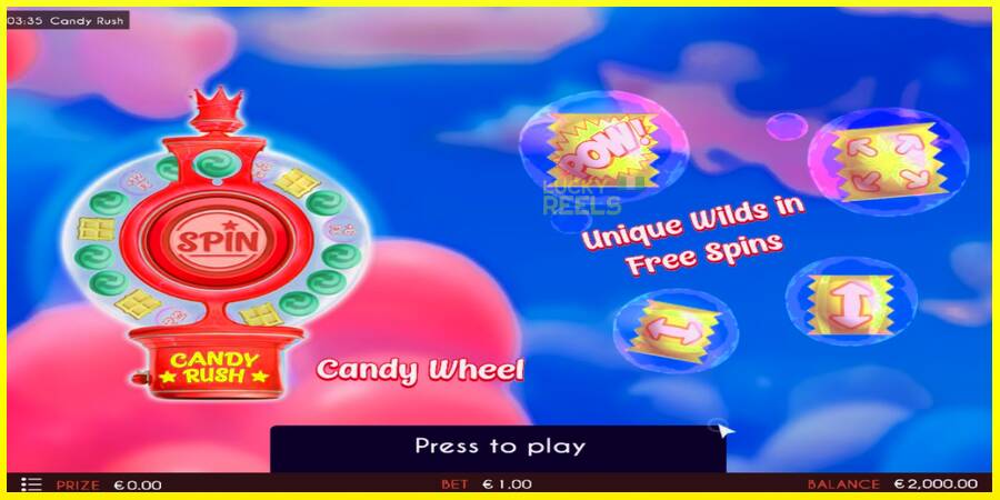 Candy Rush מכונת משחק לכסף, תְמוּנָה 1